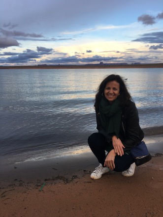 Evelyne Coutarel , lac Powell Arizona